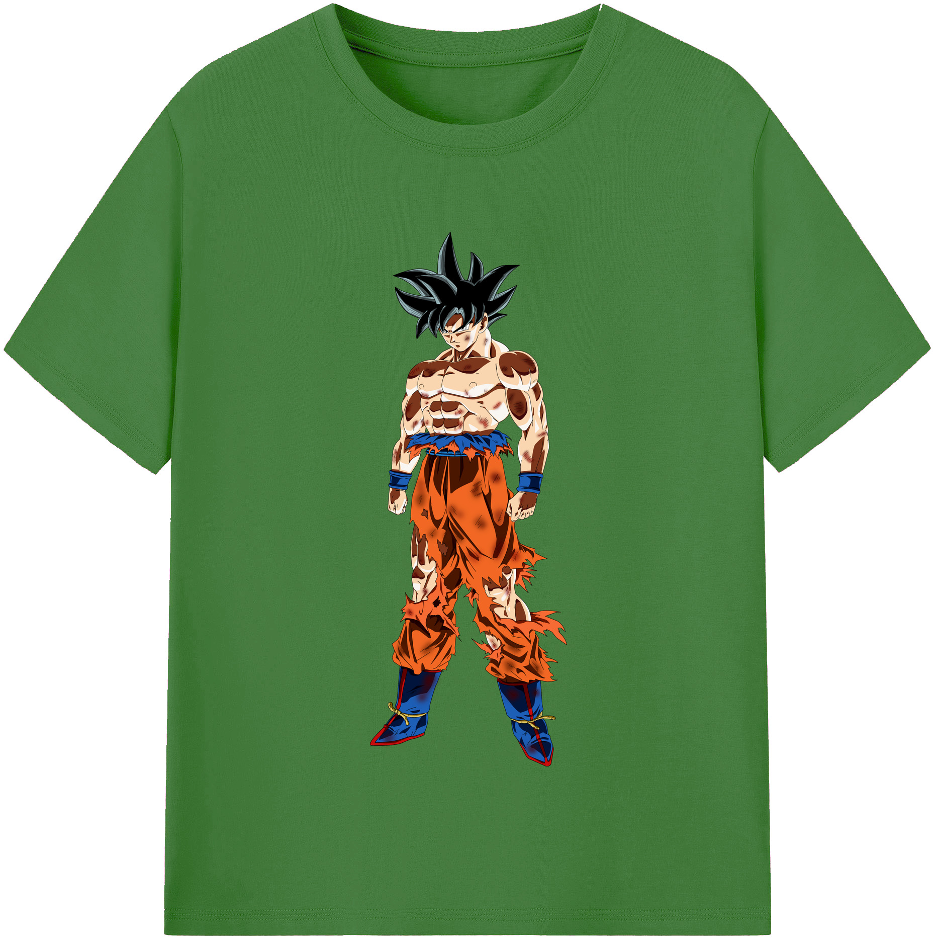 （画像用） ドラゴンボール 孫悟空（そん ごくう）Son Goku カカロット DRAGON BALL Kakarotto レディースカジュアルプリントTシャツ（綿100％）